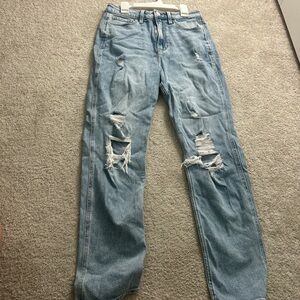 Hollister Light Blue Boyfriend Jeans